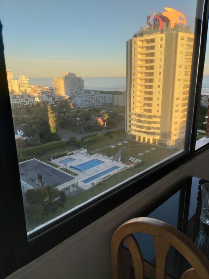 Apto Punta del este con vista al mar Punta del Este Exterior foto